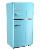 Retro-style refrigerators
