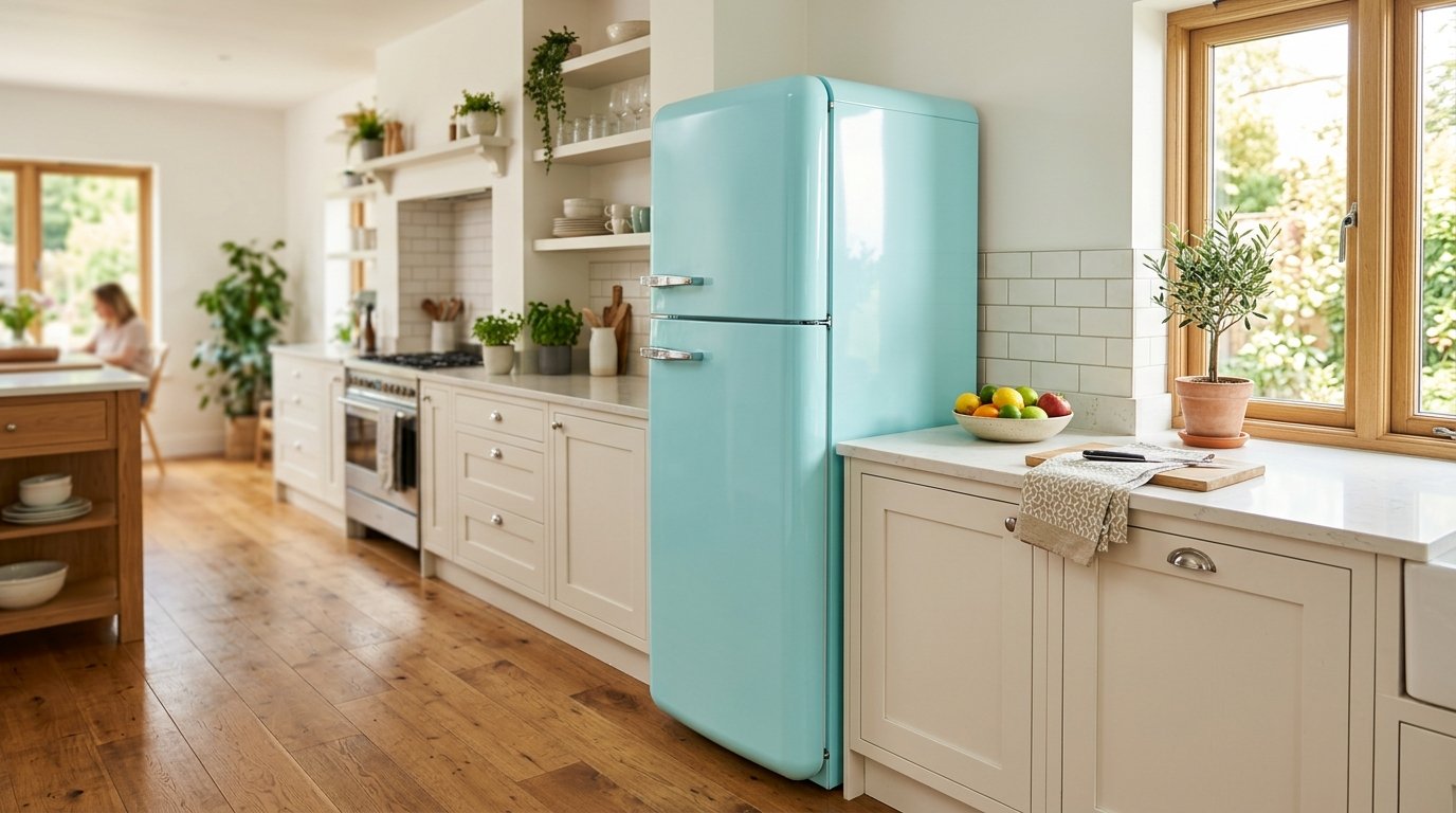 Retro-style Refrigerator Repair